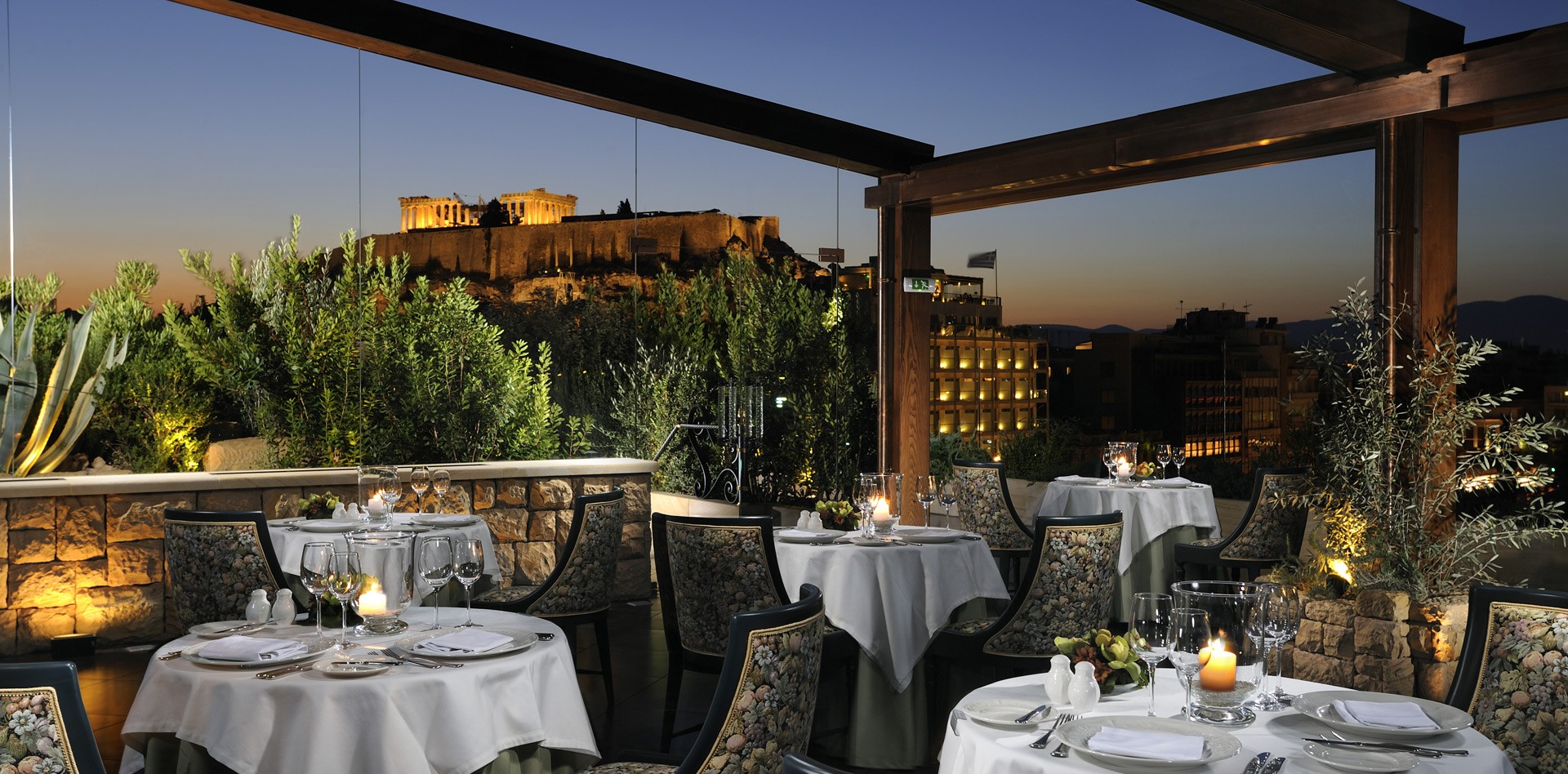 A rooftop retreat